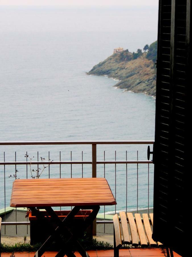 Bonassola Vista Mare Appartamento Esterno foto