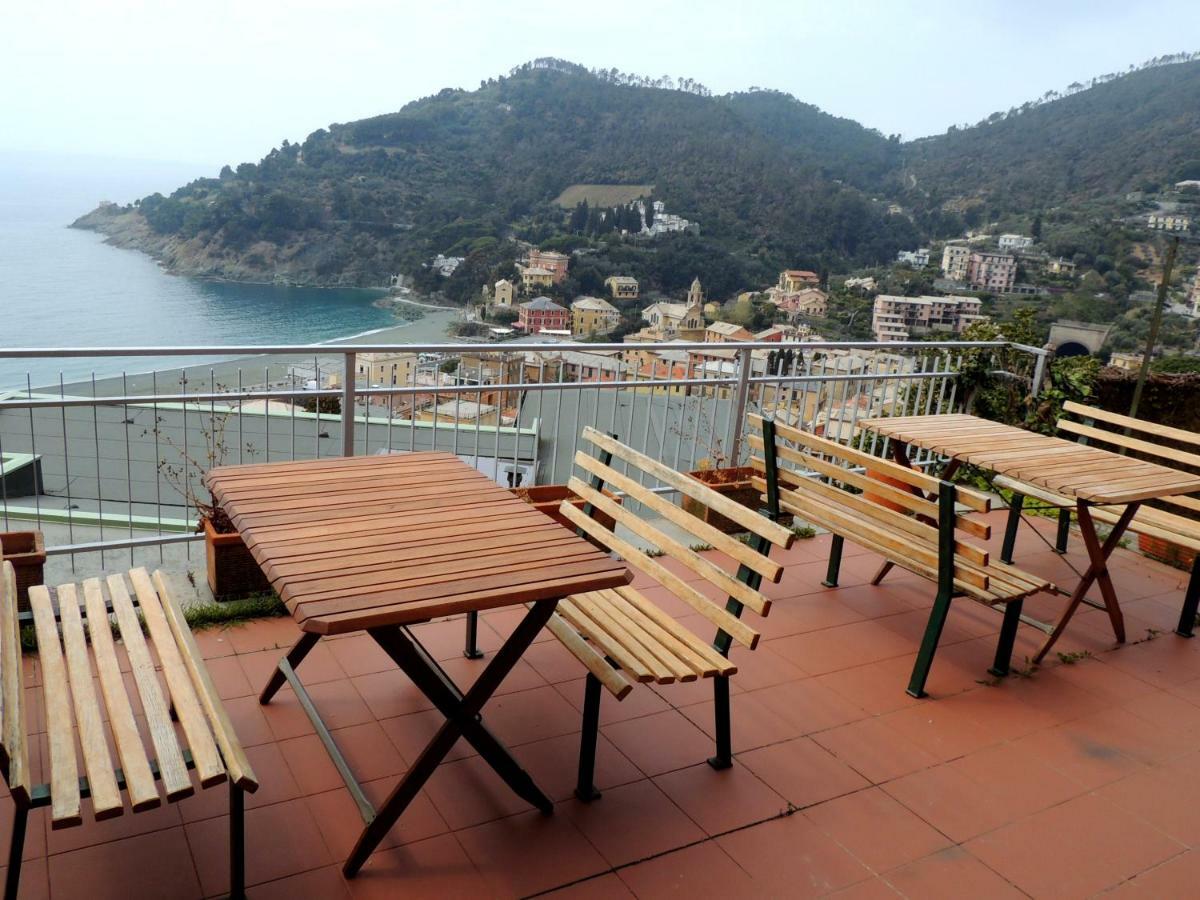 Bonassola Vista Mare Appartamento Esterno foto